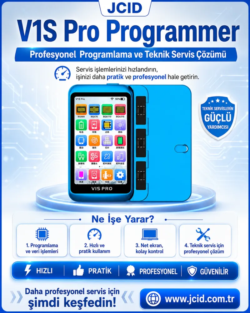 JCID V1S Pro Programmer | iPhone Programlama Cihazı — galeri küçük resim 2