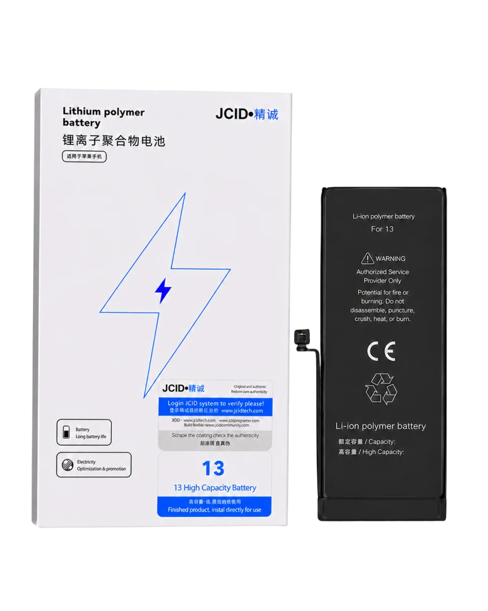 iPhone 13 JCID Yüksek Kapasiteli Batarya (3500 mAh) USE — galeri küçük resim 1
