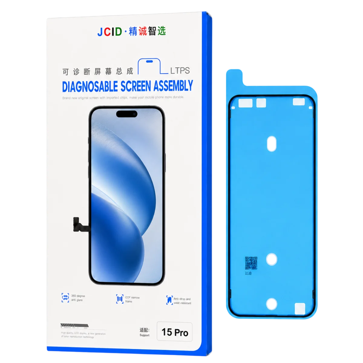 iPhone 15 Pro Ekran JCID | Diagnosable 120 Hz