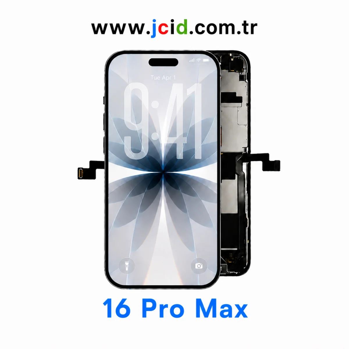 iPhone 16 Pro Max Ekran JCID | 120 Hz Net Görüntü ve Güçlü Dokunmatik