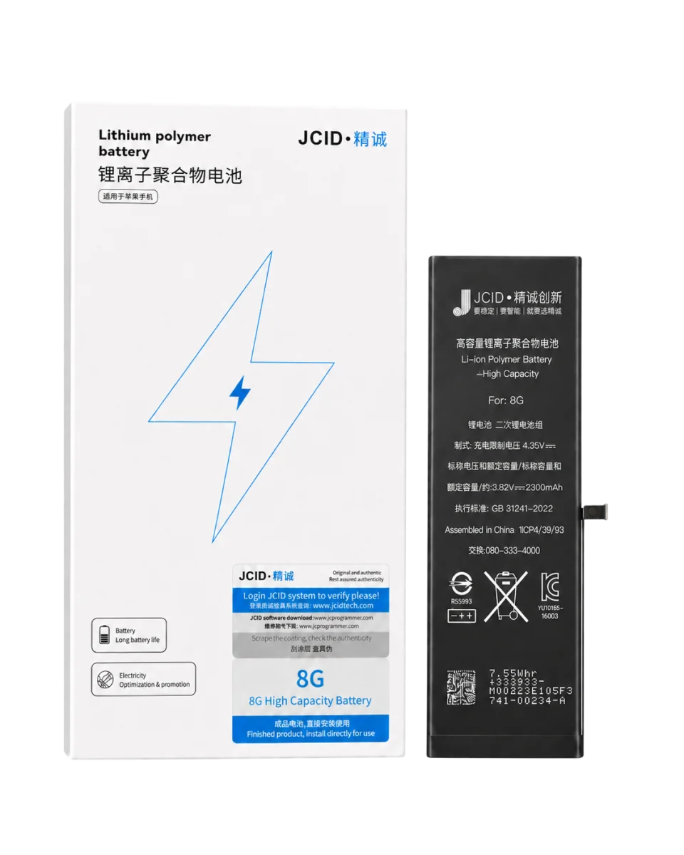 iPhone 8 JCID Yüksek Kapasiteli Batarya (2300 mAh) — galeri küçük resim 1
