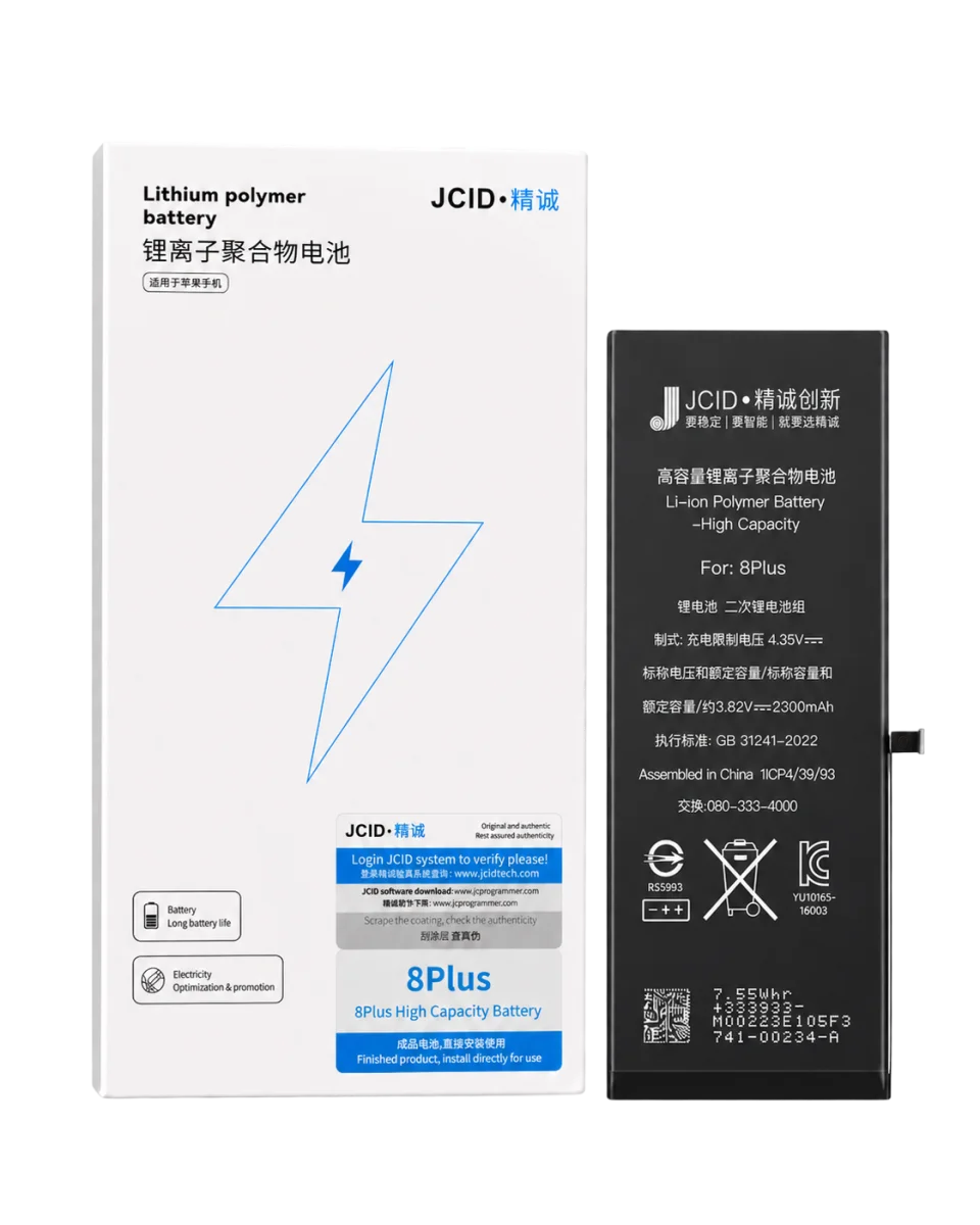 iPhone 8 Plus JCID Yüksek Kapasiteli Batarya (3500 mAh) — galeri küçük resim 1