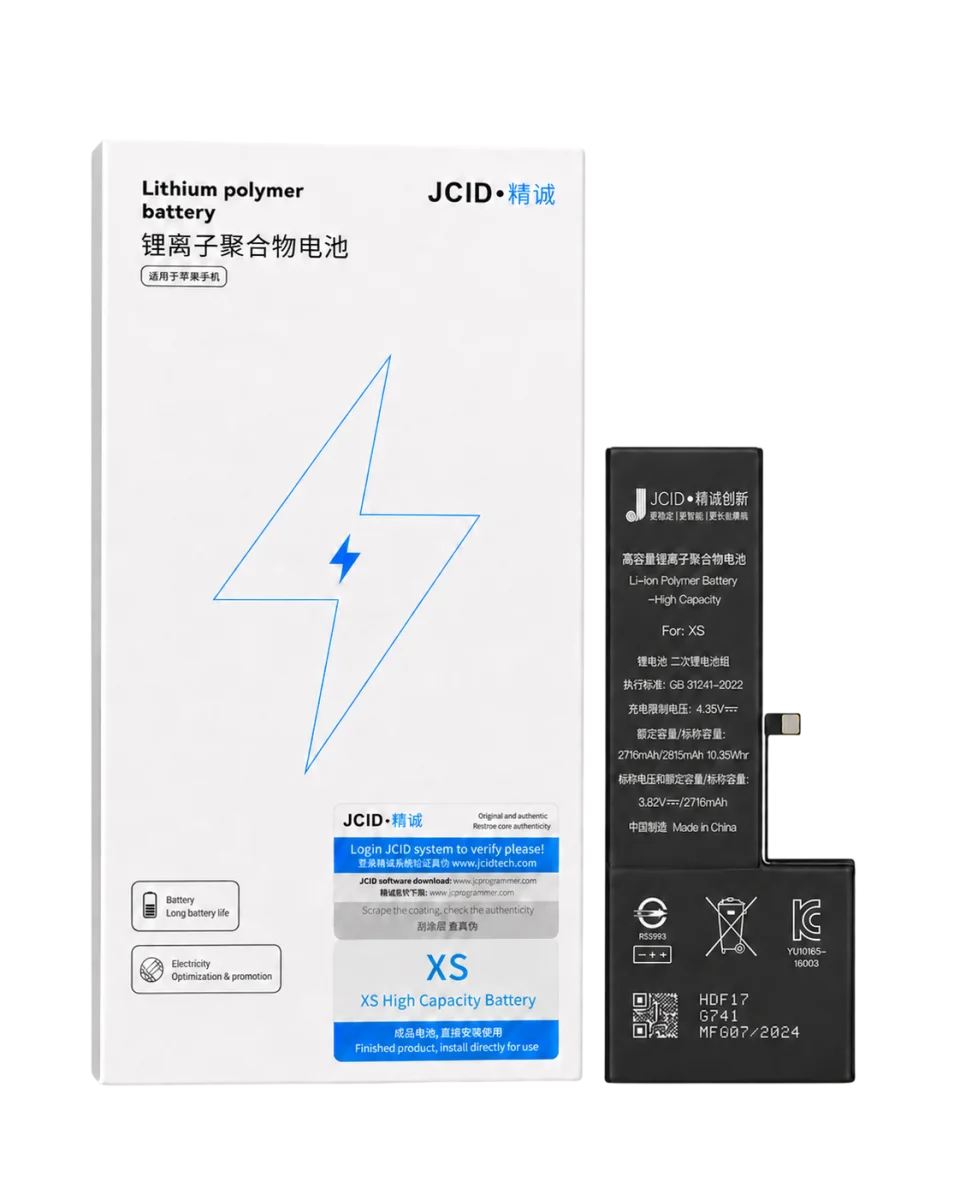 iPhone XS JCID Yüksek Kapasiteli Batarya (3020 mAh) USE — galeri küçük resim 1
